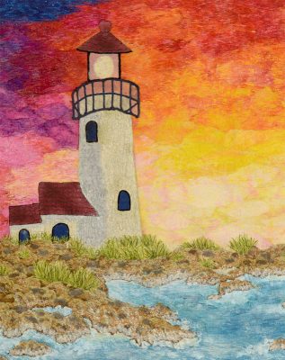 lighthouse seascape quilt